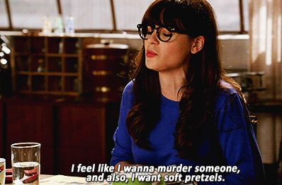 gif murder and soft pretzel