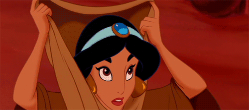 gif jasmine in disguise aladdin